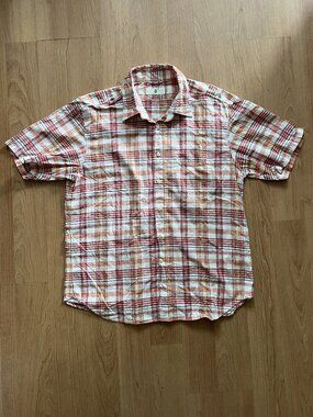 45Rpm Embroidered Multicolor Plaid Short Sleeve Shirt – Made in Japan